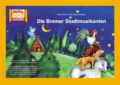 Die Bremer Stadtmusikanten / Kamishibai Bildkarten: 15 Bildkarten für das Erzähltheater